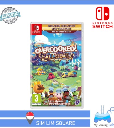 [SG] Nintendo Switch Game Overcooked All You Can Eat / Overcooked! 1+2