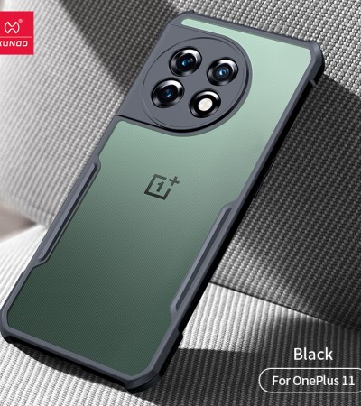 OnePlus 11 5G外壳迅达手机壳防指纹透明后盖安全气囊防震保护壳
